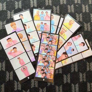 Official BTS Festa D-Day Calendar 8th Anniversary Photobooth Strips